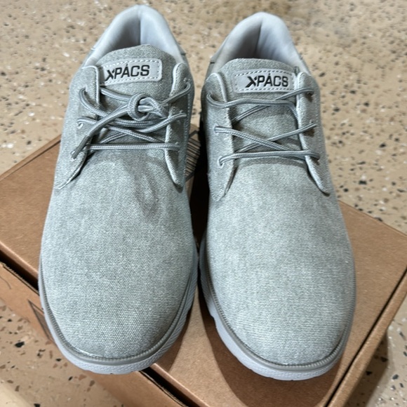 XPACS Men’s Gray Sneakers Size 10 - Picture 2 of 4